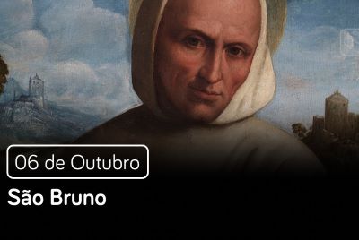 São Bruno, um dos fundadores da Ordem dos Cartuxos