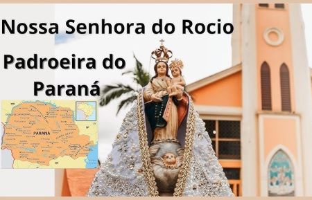 Nossa Senhora do Rocio, padroeira do estado do Paraná.