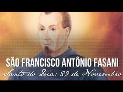 São Francisco Antônio Fasani, verdadeiro “ministro” franciscano