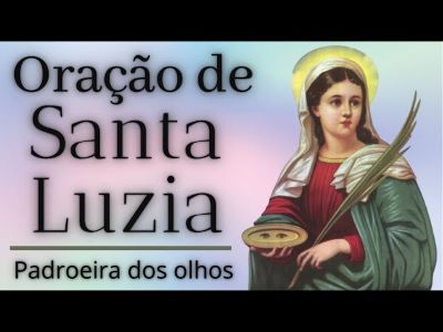 Santa Luzia, protetora dos olhos