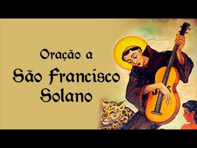São Francisco Solano, Padroeiro dos Missionários da América Latina