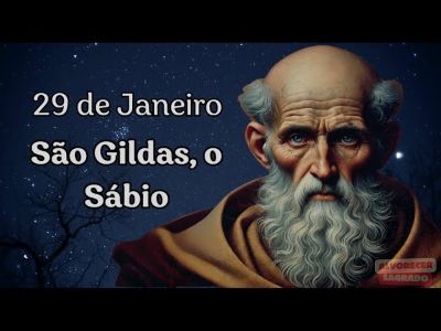 Também chamado de São Gildásio, o seu nome verdadeiro seria “Saint Gildas, the wise”